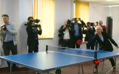 Viorica Dancila la Sulina....