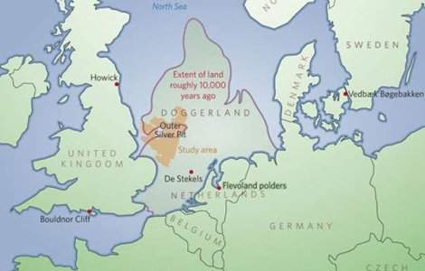 Tinutul scufundat Doggerland a fost descoperit de britanici