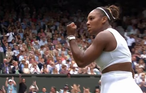 Serena Williams va fi adversara Simonei Halep in finala de la Wimbledon/ VIDEO