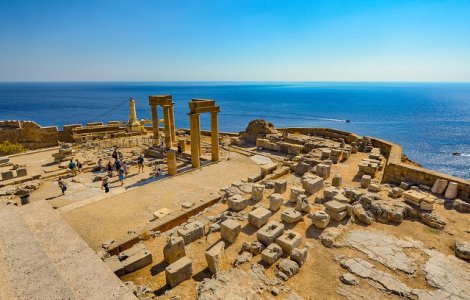 Avertizare MAE: Risc ridicat de incendii de vegetatie pentru Insula Rhodos