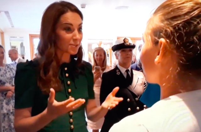 Simona Halep, felicitata de Ducesa Kate Middleton: Ai fost o incantare/ VIDEO