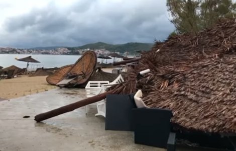 Noua atentionare de calatorie pentru Grecia: Ploi torentiale, furtuni, vant in rafale si grindina