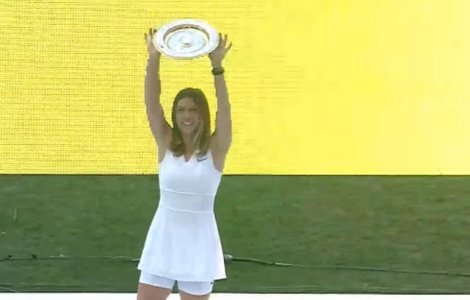 Presa internationala, despre modul in care a fost primita Simona Halep pe National Arena/ VIDEO