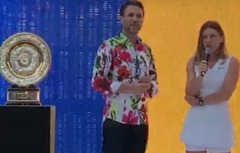 Andi Moisescu, la sosirea Simonei Halep pe Arena Nationala: Aurul nu mai trebuie adus de la Londra, aurul este aici/ VIDEO