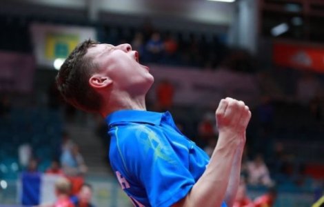 Darius Emanuel Movileanu, campion european la tenis de masa la varsta de 14 ani