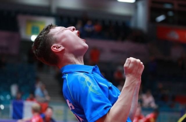 Darius Emanuel Movileanu, campion european la tenis de masa la varsta de 14 ani
