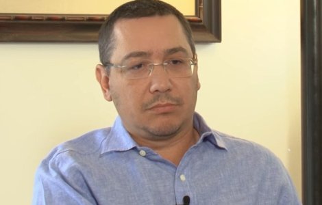 Victor Ponta: Adevarata problema a Romaniei - nu mai sunt bani