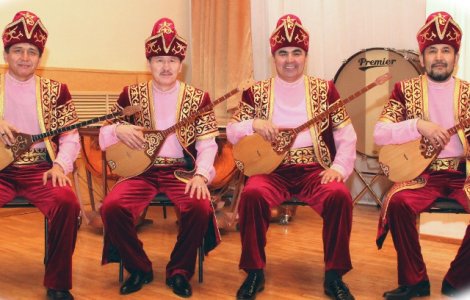 Concert aniversar, la Bucuresti, cu orchestra de muzica Kazahstan Tattimbet