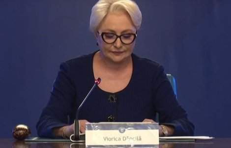 Dancila: Fac un apel catre Presedinte pentru o analiza riguroasa in sedinta de CSAT, in special a responsabilitatii STS in acest caz