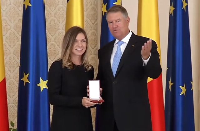 Iohannis: De azi inainte, cand spui Halep, spui Romania si cand spui Romania, spui Halep!/ VIDEO