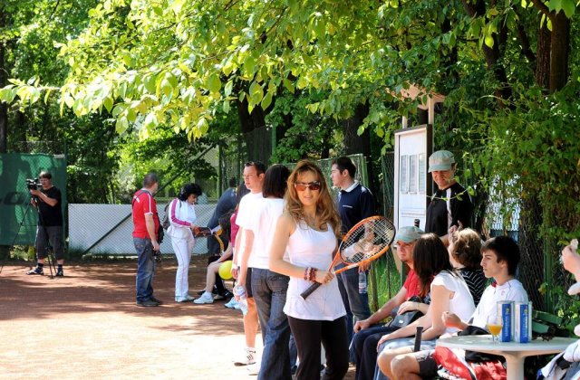 Florentina Opris a participat la lansarea circuitului BCR Tenis Partener