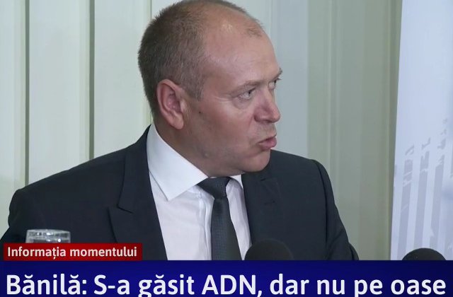 Banila (DIICOT): Pana nu avem elemente clare ca fetele ar fi decedate, nu putem neglija varianta ca ar fi in viata