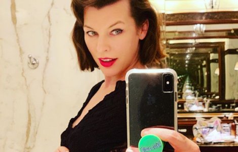 Milla Jovovich asteapta al treilea copil: "Am avut sentimente care au oscilat intre bucurie completa si groaza totala"
