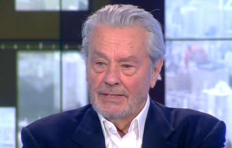 Actorul Alain Delon a suferit un accident cardio-vascular