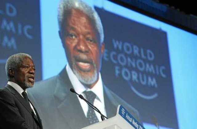Kofi Annan renunta la functia de emisar international pentru Siria