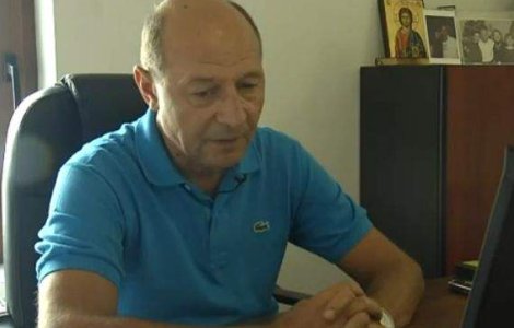 Basescu: Nu pot sa demisionez, sunt suspendat