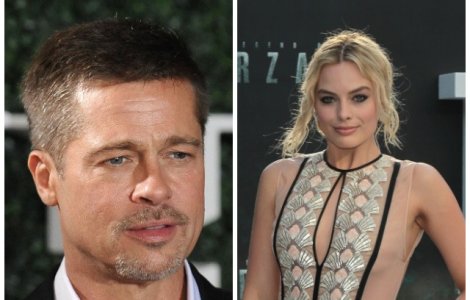 Brad Pitt si Margot Robbie ar avea o relatie, potrivit revistei Life & Style