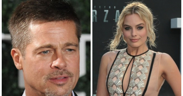 Brad Pitt si Margot Robbie ar avea o relatie, potrivit revistei Life & Style