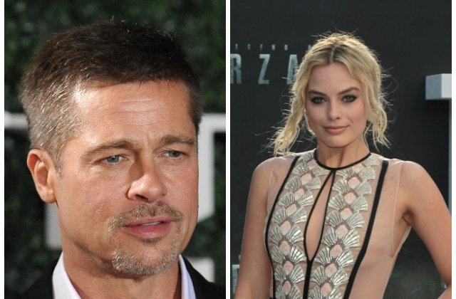 Brad Pitt si Margot Robbie ar avea o relatie, potrivit revistei Life & Style