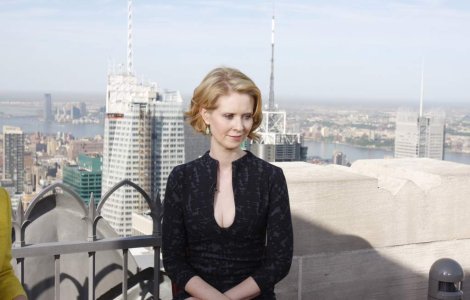 Cynthia Nixon s-a logodit cu iubita ei