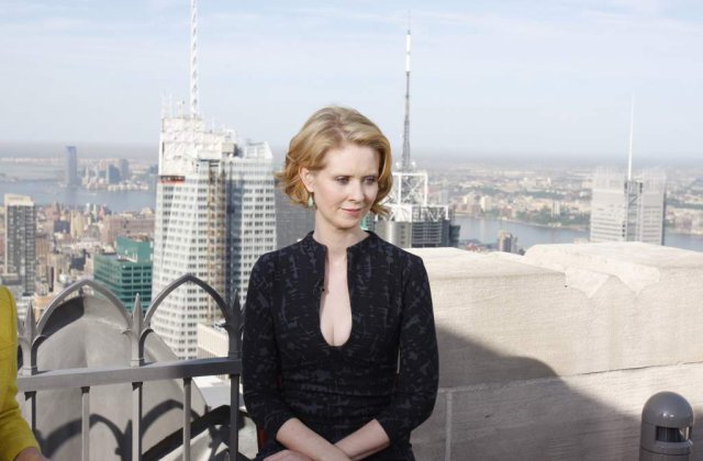 Cynthia Nixon s-a logodit cu iubita ei