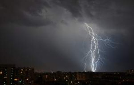 Meteo: Avertizare de vijelii si furtuna