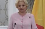 Viorica Dancila a fost intampinata de protestatari, in timpul vizitei de la Iasi