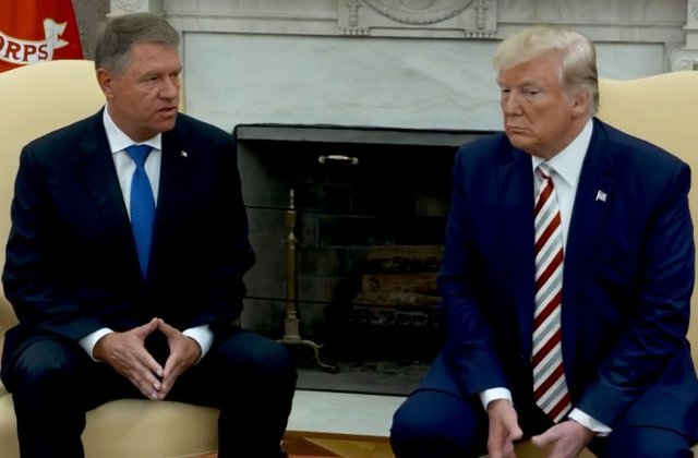 Iohannis: Am adoptat impreuna cu presedintele Trump o declaratie comuna importanta pentru progresul Parteneriatului strategic