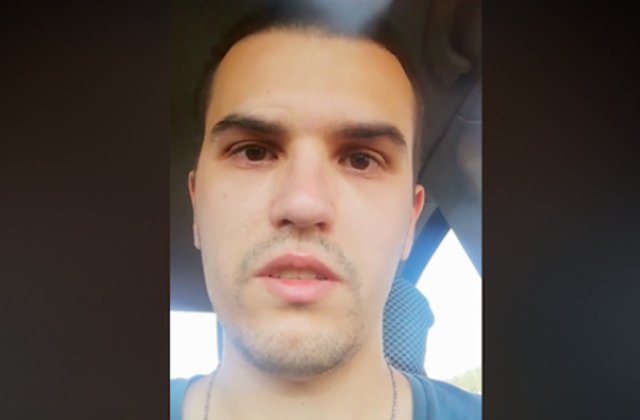 Un tanar din Medgidia si-a dat foc in masina: Tatilor de baieti nu ii faceti copilului vostru ce mi-a facut tatal meu / VIDEO