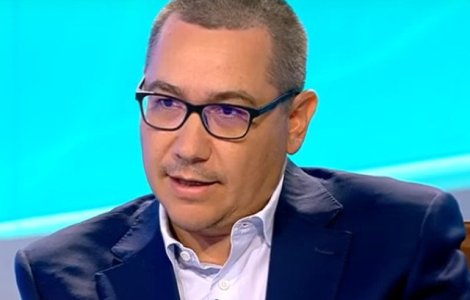Ponta: Decidem astazi daca vom avea candidat propriu sau il sustinem pe Mircea Diaconu pentru Cotroceni