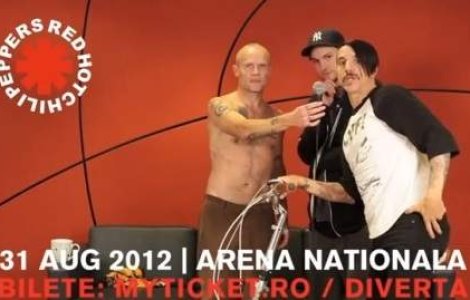 Red Hot Chili Peppers de-abia asteapta sa cante in Romania