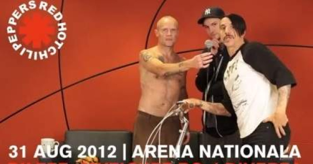 Red Hot Chili Peppers de-abia asteapta sa cante in Romania