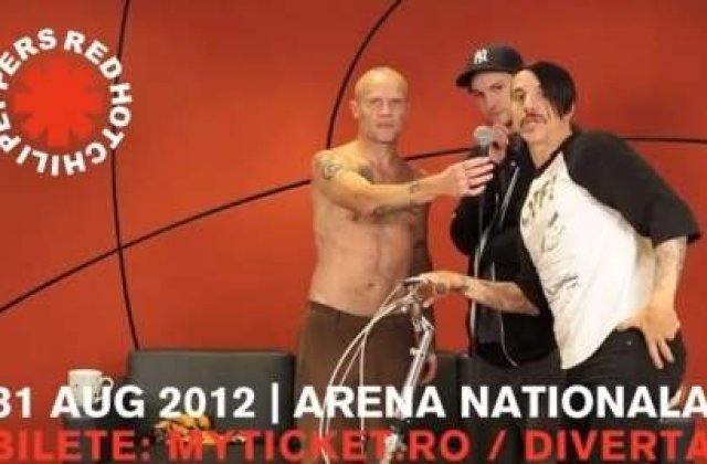 Red Hot Chili Peppers de-abia asteapta sa cante in Romania