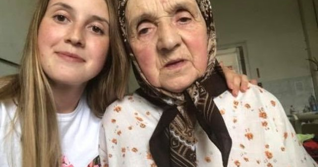 O batrana, tratata cu vitamine pentru atac cerebral