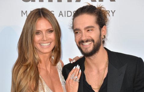 Heidi Klum a primit un cadou mai putin obisnuit de la sotul sau: o bucata din Zidul Berlinului/ VIDEO