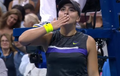 Bianca Andreescu s-a calificat in semifinalele turneului US Open/ VIDEO