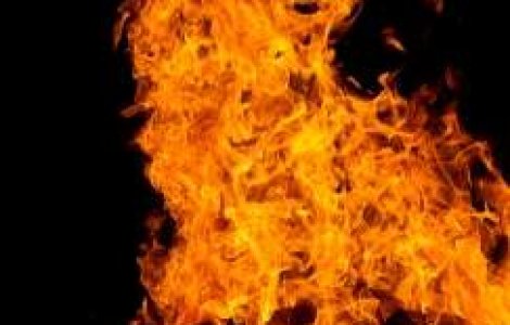 Incendiu de vegetatie in Atena