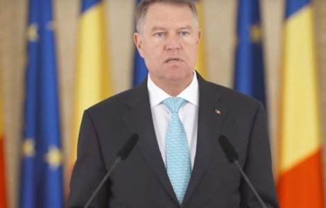 Iohannis critica repartizarea elevilor cu note sub 5 la scolile profesionale: "Este un demers segregationist"