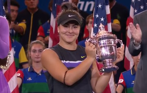 Bianca Andreescu, mesaj pentru romani: "Multumesc ca m-ati sustinut" /VIDEO