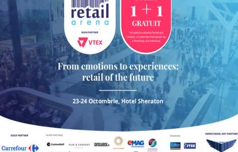 Cumpara 1 bilet la retailArena si primesti inca 1 bilet GRATUIT!