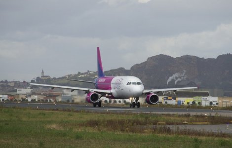 Aterizare de urgenta pe Otopeni a unei aeronave Wizz Air