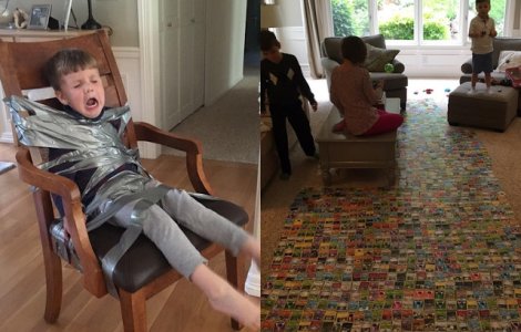  Top  10+ fotografii care dovedesc ca fratii mai mici sunt o provocare continua