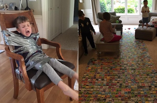 10+ fotografii care dovedesc ca fratii mai mici sunt o provocare continua