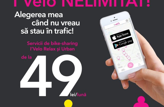I'Velo Urban si I'Velo Relax sunt acum accesibile printr-o singura aplicatie I'Velo