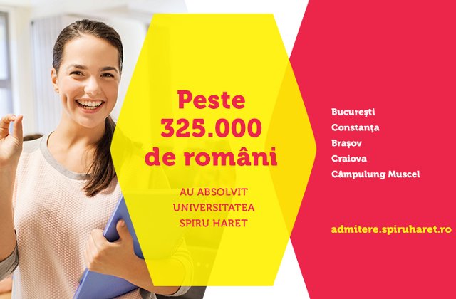 De aproape trei decenii, Universitatea Spiru Haret este lider in domeniul invatamantului privat din Romania