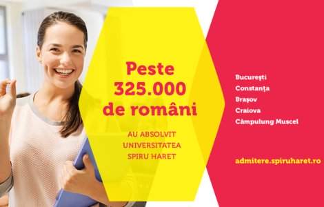 De aproape trei decenii, Universitatea Spiru Haret este lider in domeniul invatamantului privat din Romania