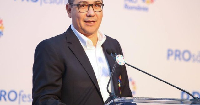 Ponta: Voi propune colegilor mei sa semnam "Pactul national pentru bunastarea romanilor"