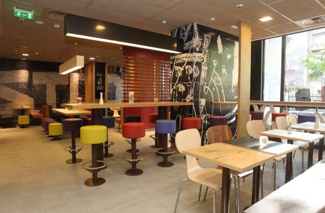 Cum arata restaurantul McDonald&#39;s din Romana dupa modernizare
