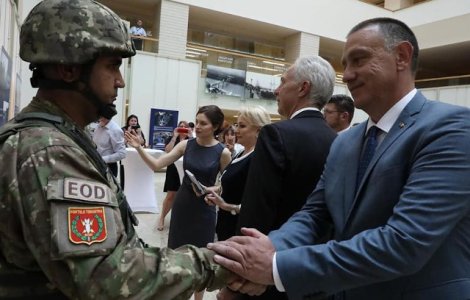 Fifor, despre "15 ani in NATO": A fost un prilej excelent de a marca solidaritatea colaborarii militarilor romani cu militarii NATO