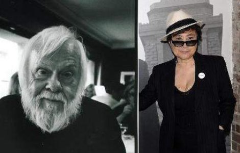 Yoko Ono si John Baldessari primesc Leul de Aur la Venetia